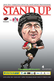 Saracens Official Programmes